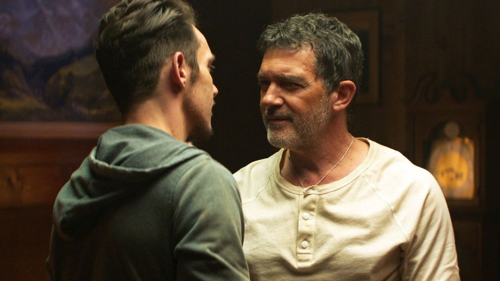 Antonio Banderas and Jonathan Rhys Myers square off in BLACK&nbsp;BUTTERFLY