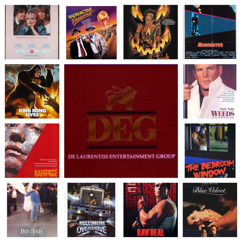 Worth 37.5 cents?: The Enduring Legacy of  a Great and Crazy Studio, De Laurentiis Entertainment&nbsp;Group.