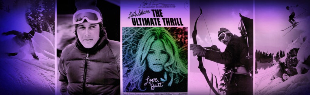 The French Connection on Skis: Britt Ekland and the Tragic Barry Brown share THE ULTIMATE&nbsp;THRILL!
